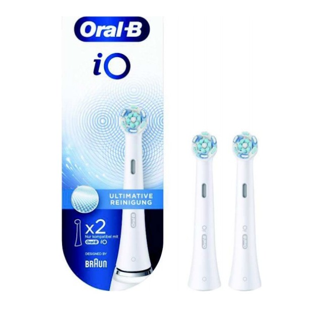 Oral-B iO Ultimate Clean White - Κεφαλές Βουρτσίσματος 2τμχ