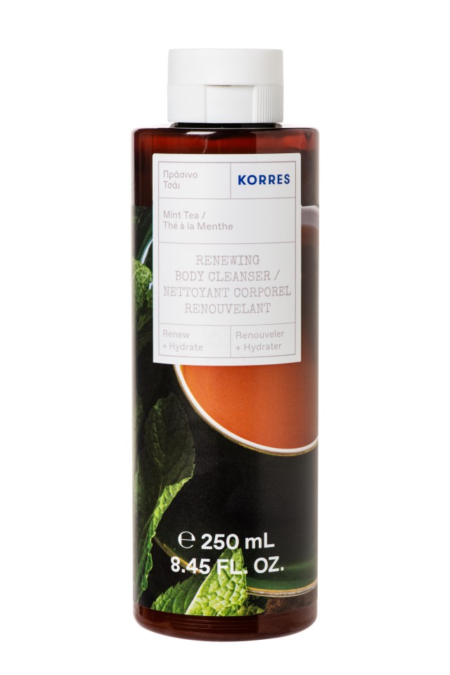 Korres Body Cleanser 250ml - Αφρόλουτρο Πράσινο Τσάι