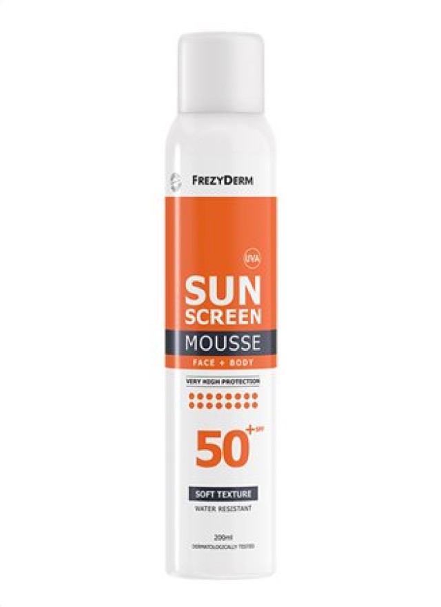 Frezyderm Sunscreen Mousse SPF 50+ 200ml