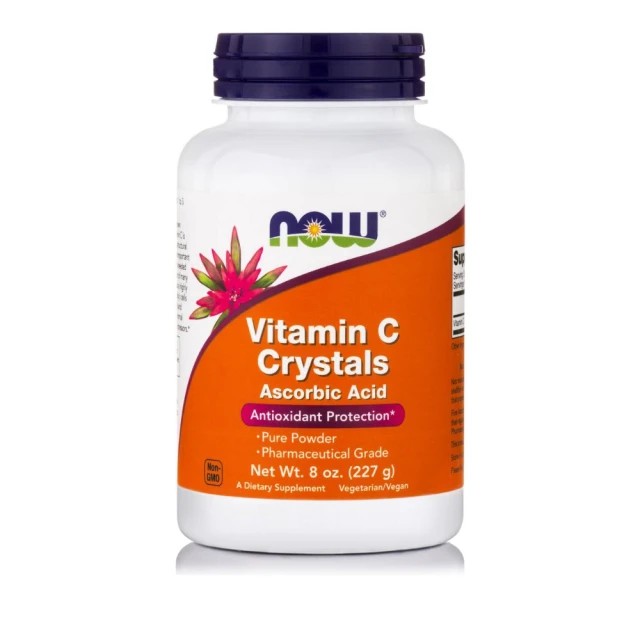 Now Foods Vitamin C Crystals 100% Pure Ascorbic Acid 227gr