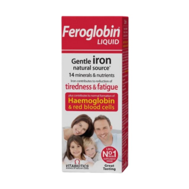 Vitabiotics Feroglobin Liquid 200ml - Υγρό Συμπλήρωμα Σιδήρου