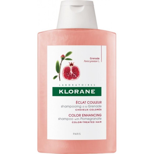 Klorane Shampoo a La Grenade 200ml - Σαμπουάν με εκχύλισμα Ροδιού
