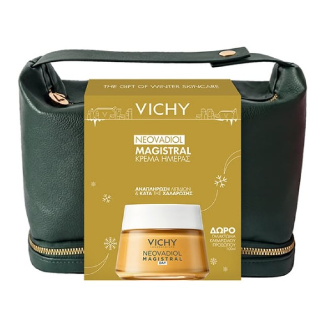 Vichy Neovadiol Magistral Κρέμα Ημέρας Σύσφιξης & Αναπλήρωσης Λιπιδίων 50ml & Δώρο Pureté Thermale 3 σε 1 100ml & Δώρο Νεσεσέρ