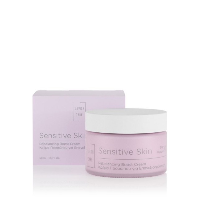 Lavish Care Sensitive Skin Rebalancing Boost Day Cream 50ml - Κρέμα Ημέρας για Ευαίσθητες Επιδερμίδες