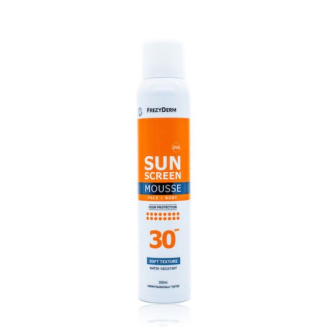 Frezyderm Sun Screen Mousse SPF 30 200ml