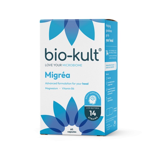 Bio-Kult Migrea Advanced Multi Action Formulation 60 κάψουλες – Προβιοτικά για την ομαλή λειτουργία των νεύρων του εγκεφάλου