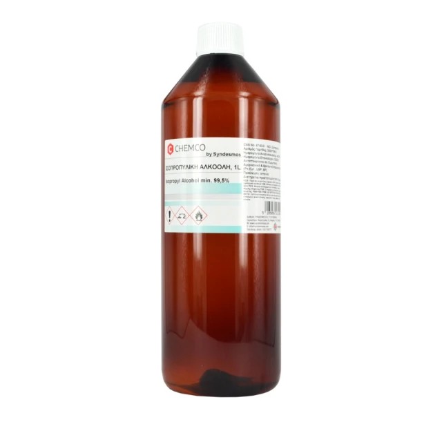 Chemco Isopropyl Alcohol Min.99.5% 1lt - Ισοπροπυλικη Αλκοολη