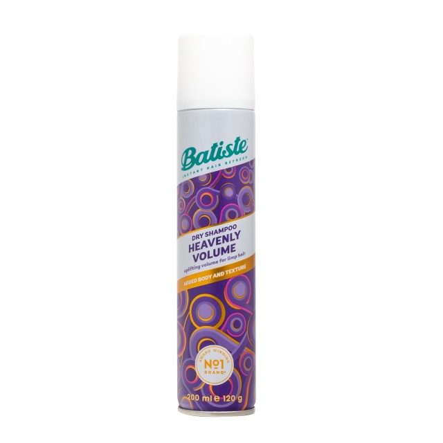 Batiste Heavenly Volume Dry Shampoo 200ml -  Ξηρό Σαμπουάν Όγκου