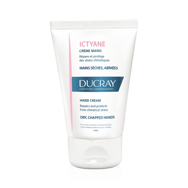 Ducray Ictyane Creme Mains 50ml – Κρέμα Για Ξηρά & Τραυματισμένα Χέρια