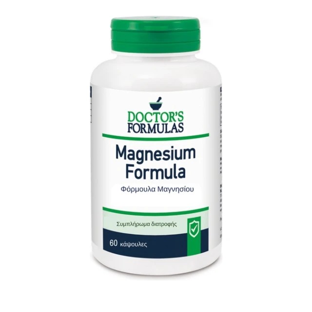 Doctors Formulas Magnesium Formula 60 κάψουλες - Συμπλήρωμα Διατροφής Μαγνησίου
