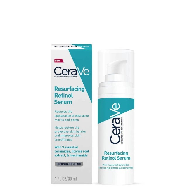 CeraVe Resurfacing Retinol Serum 30ml - Ορός Προσώπου με Ρετινόλη για Λάμψη