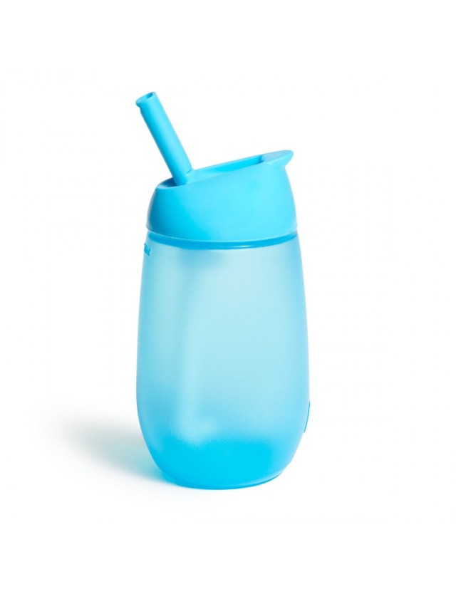 Simple Clean Straw Cup Blue 296ml – Παιδικό κύπελλο με καλαμάκι