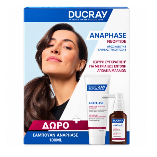 Ducray Neoptide Expert Ορός κατά της Τριχόπτωσης 2x50ml & Δώρο Anaphase Shampoo 100ml