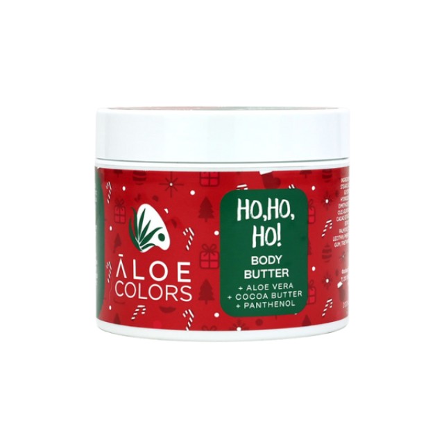 Aloe Colors Body Butter Christmas Ho Ho Ho 200ml - Βούτυρο σώματος με άρωμα μελομακάρονο