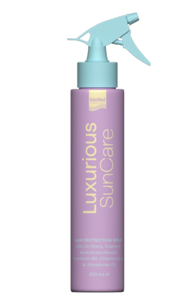 Intermed Luxurious Sun Care Hair Protection Spray 200ml - Αντηλιακό Σπρέι Μαλλιών