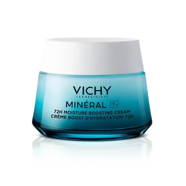Vichy Mineral 89 Cream Boost Hydration 72h 50ml – Κρέμα Ενυδάτωσης 72Ω Ελαφριάς Υφής