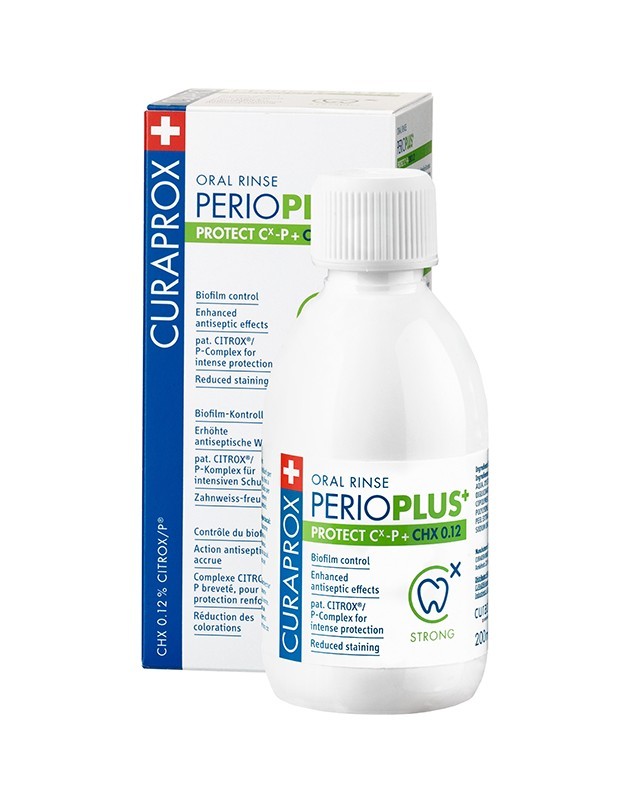 Curaprox Perio Plus Protect 0.12% 200ml - Στοματικό διάλυμα με χλωρεξιδίνη