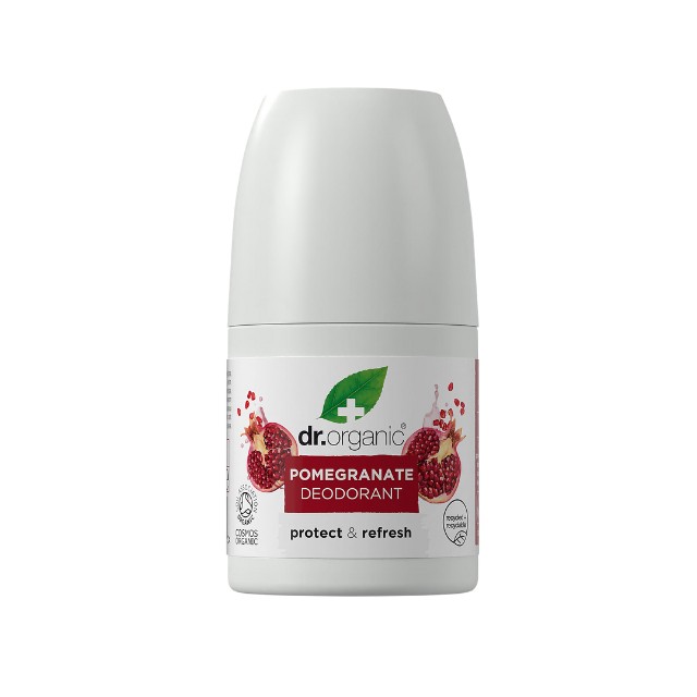 Doctor Organic Rose Otto Deodorant 50ml - Αποσμητικό Roll-On με Βιολογικό Έλαιο Τριαντάφυλλου