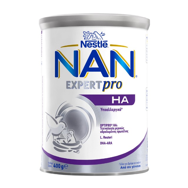 Nestle Nan Expert Pro HA 400g - Υποαλλεργικό Γάλα για Βρέφη σε Σκόνη
