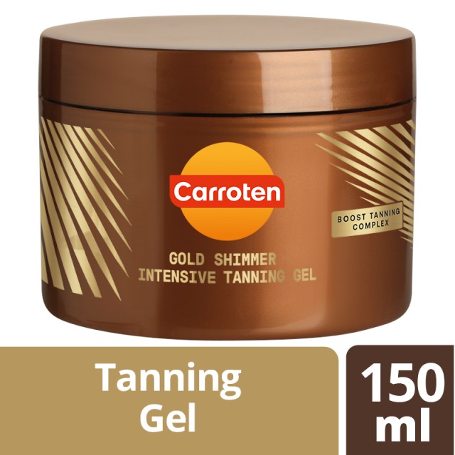 Carroten Shimmer Intensive Tanning Gel 150ml - Ιριδίζον Τζέλ για Πολύ Έντονο Μαύρισμα
