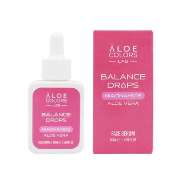 Aloe Colors Face Serum Balance Drops Niacinamide 50ml