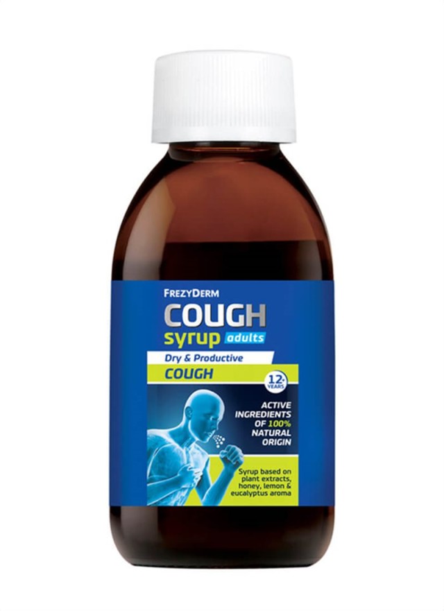 Frezyderm Cough Syrup Adults 182gr - Σιρόπι Βήχα Ενηλίκων