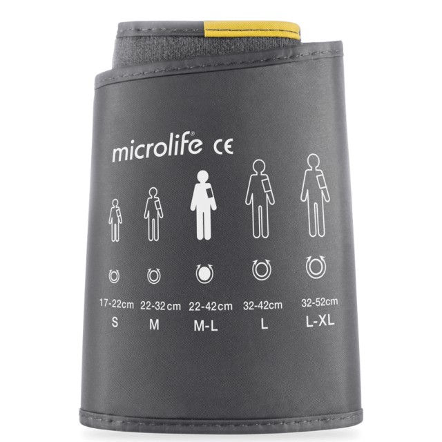 Microlife Μαλακή Περιχειρίδα Μπράτσου Μέγεθος M–L  22 – 42 cm