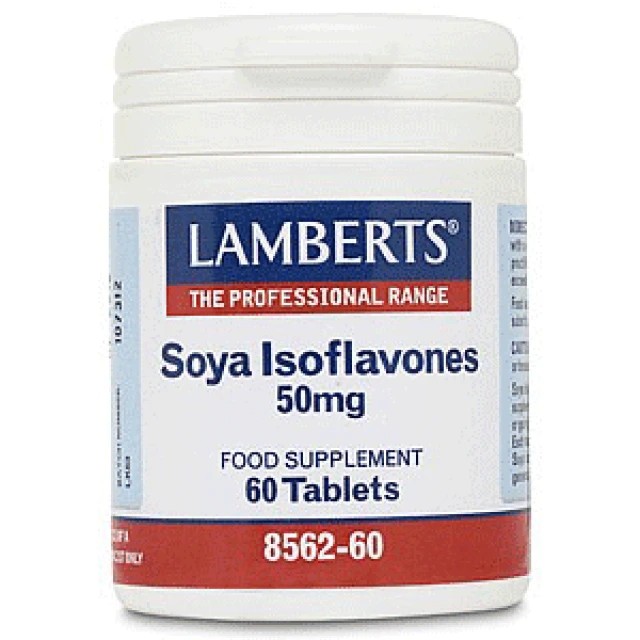Lamberts Soya Isoflavones 50mg Ισοφλαβονοειδή Σόγιας – 60 Tαμπλέτες