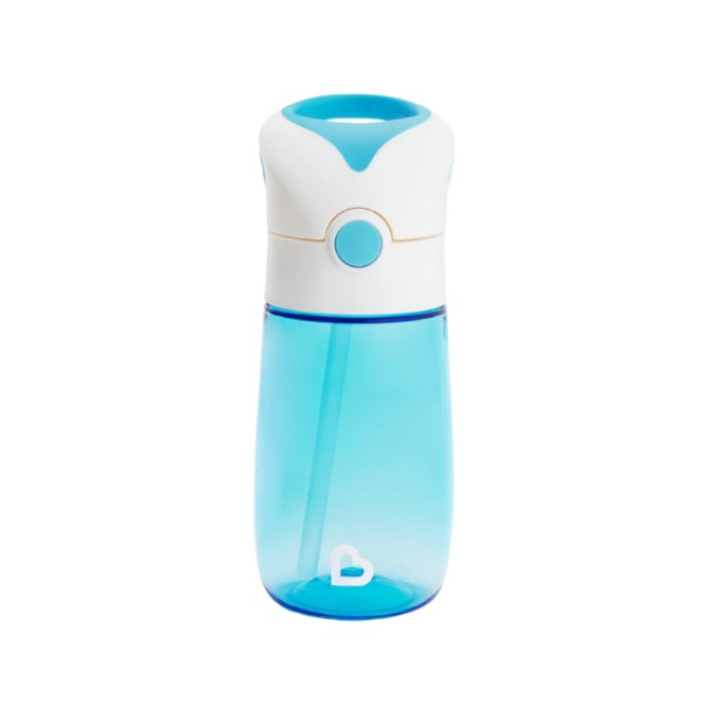 Munchkin Flip & Go Straw Blue 335ml - Παιδικό Κύπελλο με Καλαμάκι
