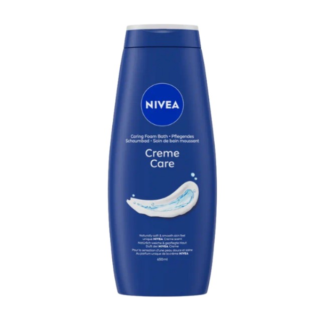 Nivea Creme Care Foaming Bath 650ml - Κρεμώδες Αφρόλουτρο