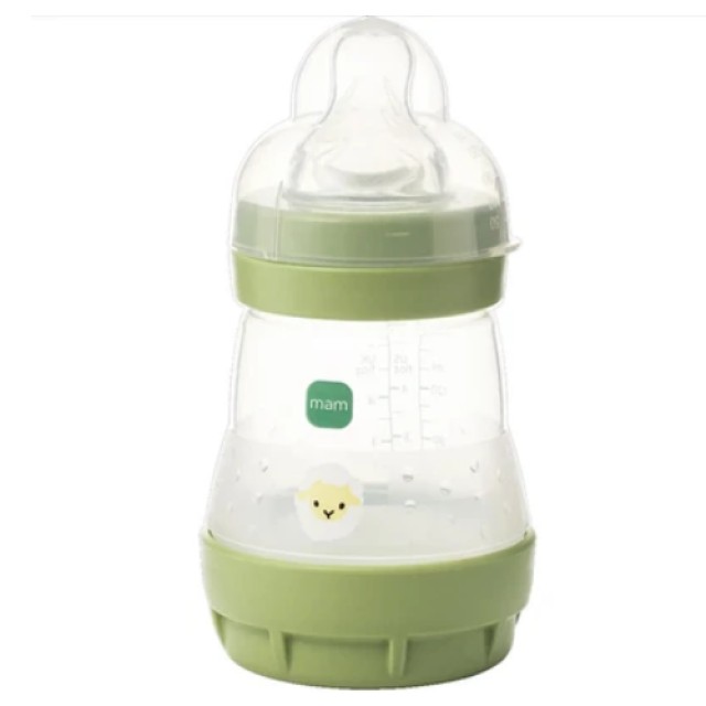 MAM Easy Start Anti-Colic 0m+ Μπιμπερό 160ml Πράσινο