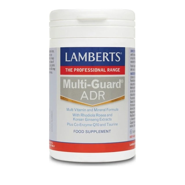 Lamberts Multi Guard ADR – Πολυβιταμίνες για την αντιμετώπιση της ψυχολογικής και σωματικής κόπωσης 60 Ταμπλέτες