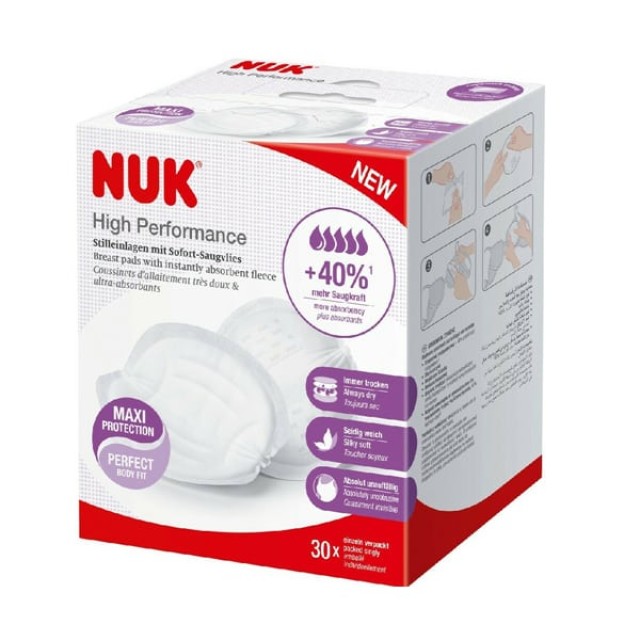 Nuk High Performance 30τεμ - Επιθέματα Στήθους