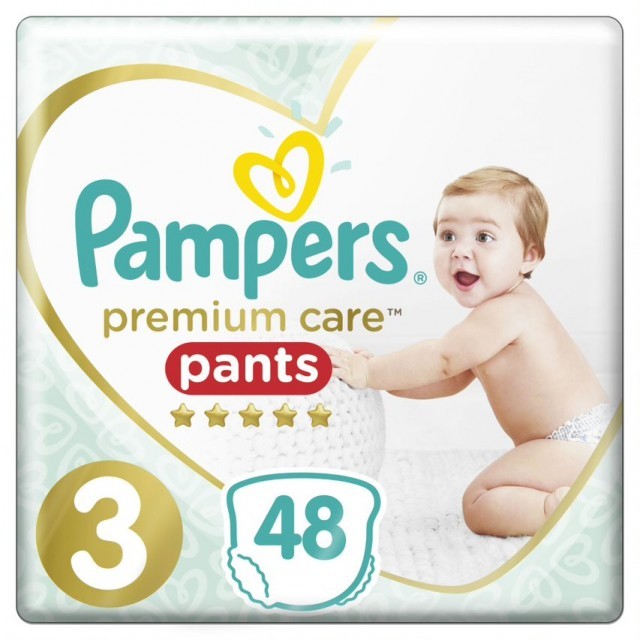 Pampers Premium Care Pants No.3(6-11kg) 48τμχ