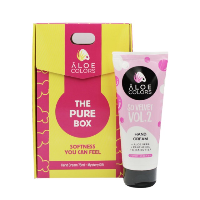 Aloe Colors The Pure Box Hand Cream 75ml & Mystery Gift
