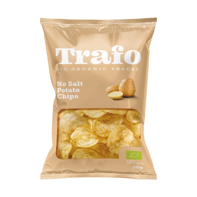 Trafo Bio Βιολογικά Τσιπς Πατάτας χωρίς Αλάτι 125g