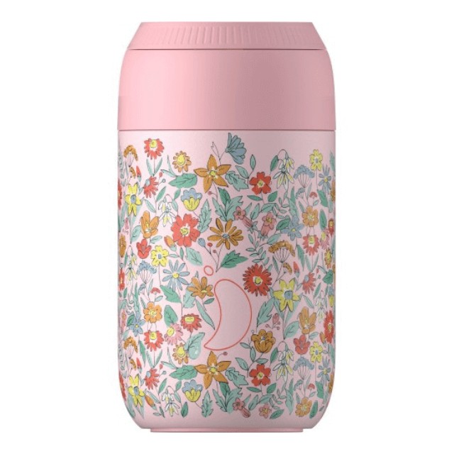 Chilly’s Series 2 Coffee Cup Liberty Spring Blush Pink 340ml – Κούπα ροφήματος θερμός