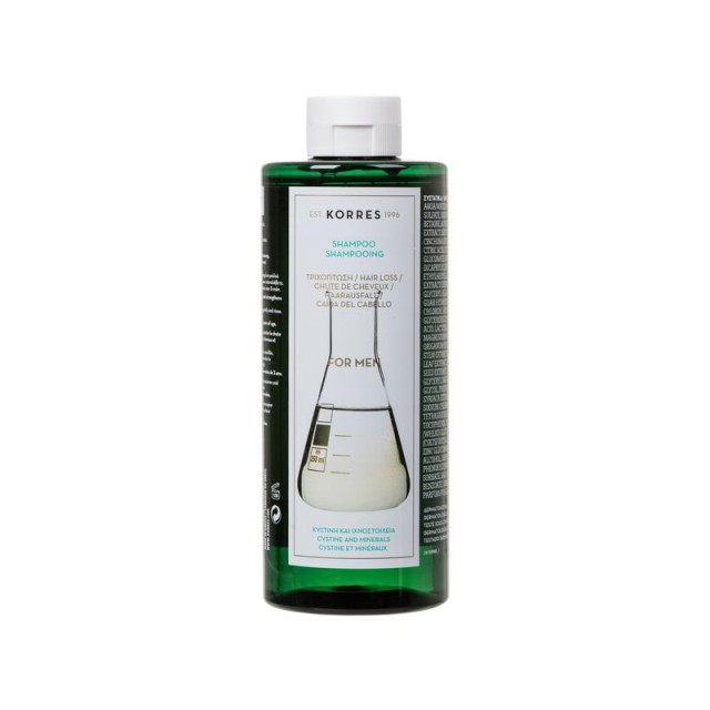 Korres Hair Loss Shampoo For Men 400ml - Σαμπουάν Κατά Της Τριχόπτωσης Για Άντρες