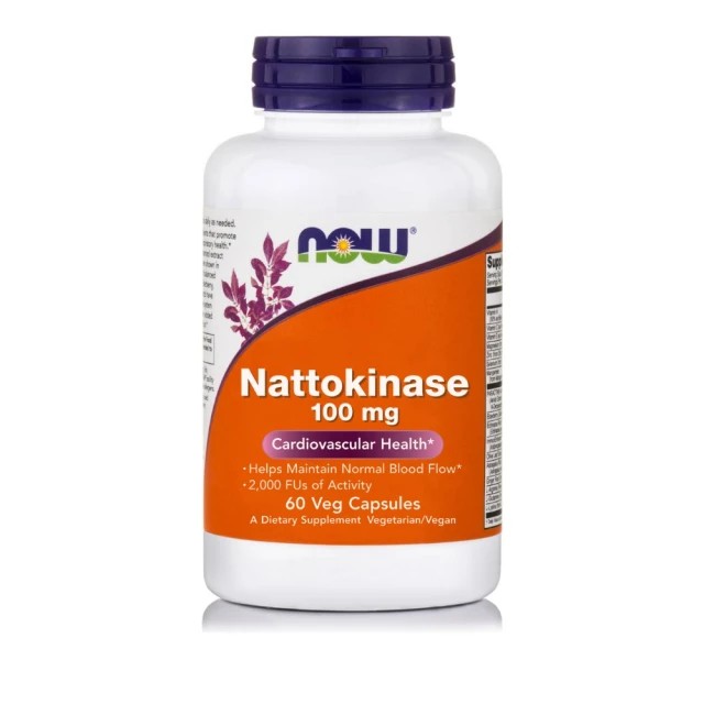 Now Foods Nattokinase 100mg – 60 Φυτικές Κάψουλες