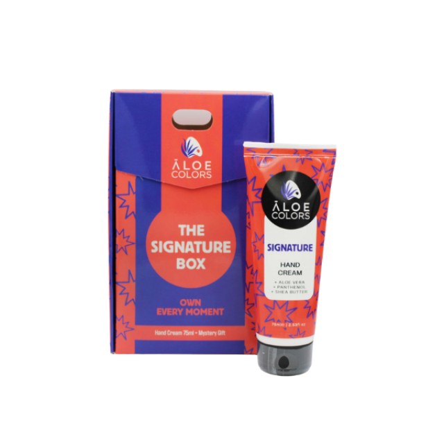 Aloe Colors The Signature Box Hand Cream 75ml & Mystery Gift