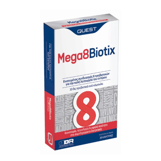 Quest Mega 8 Biotix 30caps