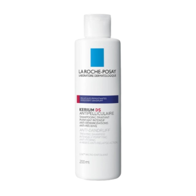 La Roche Posay Kerium DS Anti - Dandruff Shampoo 200ml - Σαμπουάν για Πιτυρίδα & Φαγούρα