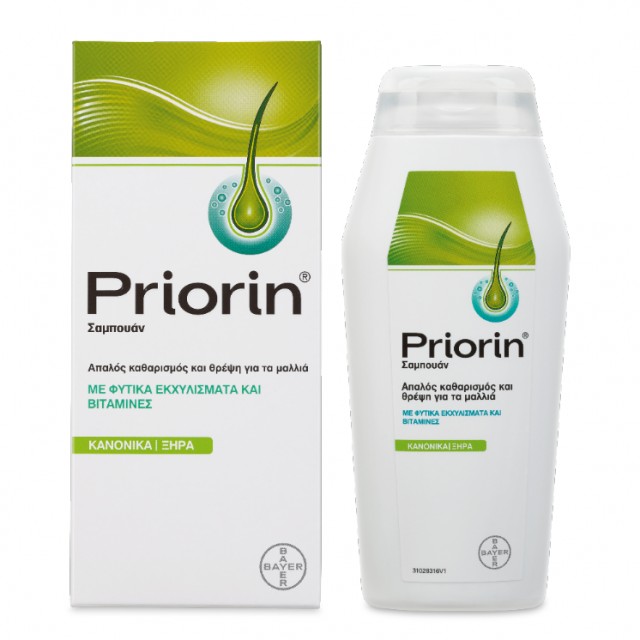 Priorin Shampoo Normal & Dry Hair 200ml - Σαμπουάν για Κανονικά & Ξηρά μαλλιά