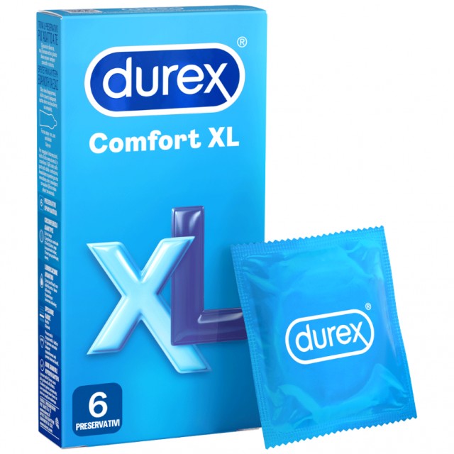 Durex Comfort XL Προφυλακτικά 6τμχ.