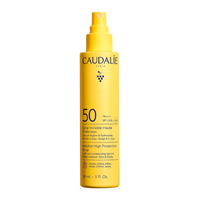 Caudalie Invisible High Protection Spray SPF50 150ml