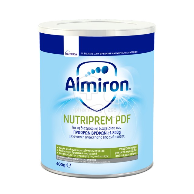 Nutricia Almiron Nutriprem PDF 400g - Για τη Διατροφική Αγωγή Των Πρόωρων Βρεφών