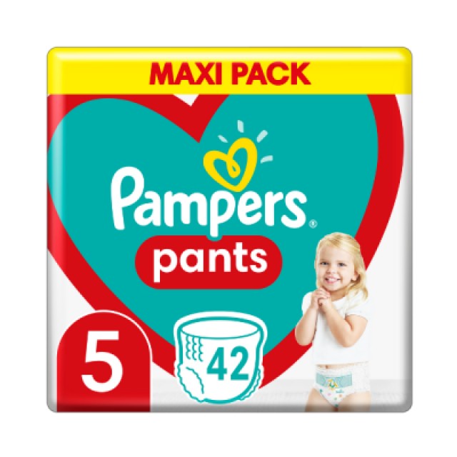 Pampers Pants No 5 (12-17kg) 42τμχ. Maxi Pack