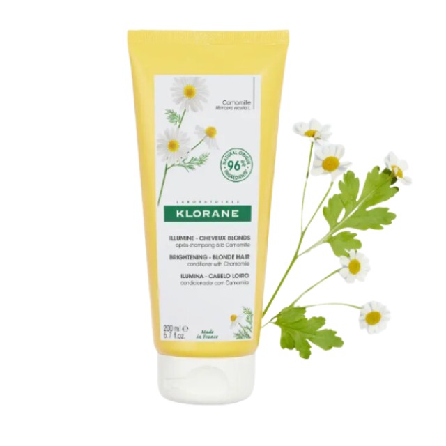 Klorane Conditioner with Chamomile 200ml - Μαλακτική Κρέμα με Χαμομήλι