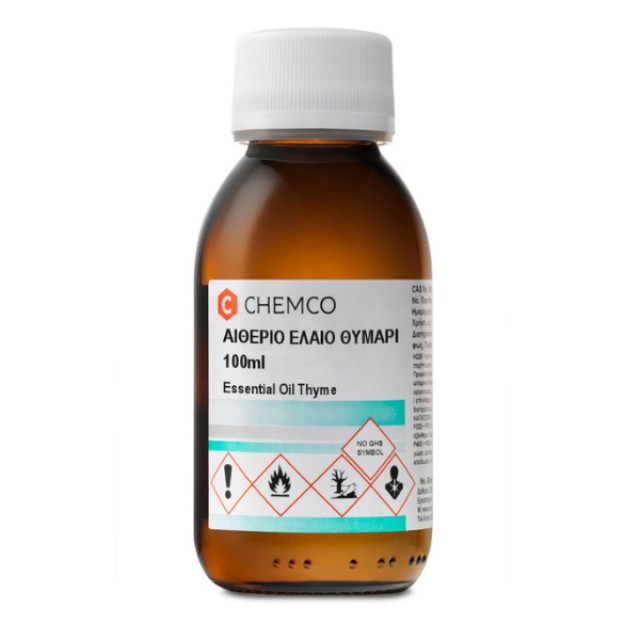 Chemco Essential Oil Thyme 100ml - Αιθέριο Έλαιο Θυμάρι
