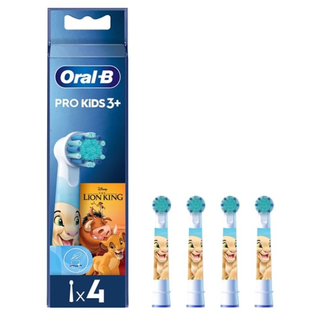 Oral-B Pro Kids Toothbrush Heads The Lion King 4pcs – Ανταλλακτικές Κεφαλές